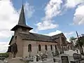 Église Sainte-Benoite d'Hamégicourt.