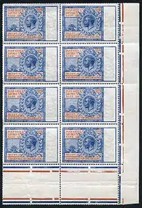 Savings stamps (en) britanniques de 1920.