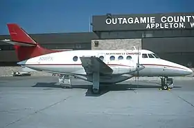 Un British Aerospace Jetstream de Northwest Airlink, similaire à celui impliqué dans l'accident.
