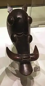 Masque de phacochère (XIXe siècle), Londres, British Museum.