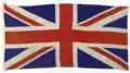 L'un des Union Flags du Cénotaphe, Whitehall, le Jour du Souvenir. (Imperial War Museum)