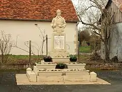 Le monument aux morts en 2017.