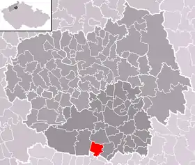 Localisation de Bříza