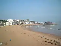 La plage de la baie Viking.