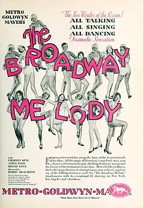 Description de l'image Broadway Melody Ad.jpg.