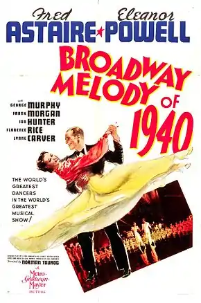 Description de l'image Broadway Melody of 1940 Poster.jpg.