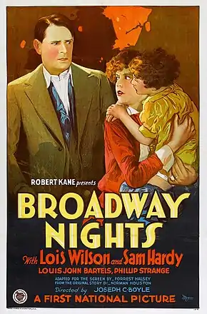 Description de l'image Broadway Nights (1927) film poster.jpg.