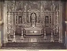 L'autel de Giacomo Brogi (1822-1881).