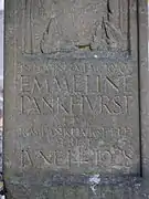 Pierre d'Emmeline Pankhurst.