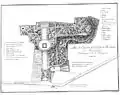 Plan du cimetière en 1813.