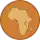 Médaille de bronze, Afrique