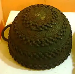 Pot en bronze d'Igbo-Ukwy du IXe siècle.