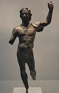 Statuette de bronze d'Alexandre,glyptothèque de Copenhague.