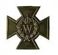 Croix de Bronze Rijksmunt koningin coté recto