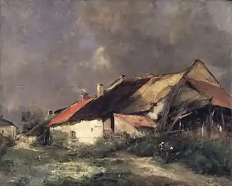Après l'orage (vers 1877), New York, Brooklyn Museum.