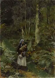 With a Babe in the Woods (1879-1880), New York, Brooklyn Museum.