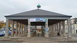 Les halles.