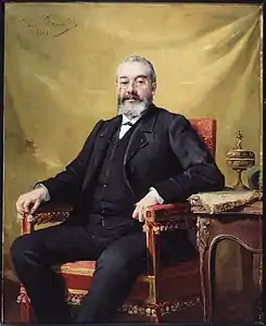 Laure Brouardel, Portrait du docteur Adrien Proust (1834-1903), père de Marcel Proust (1891), Paris, musée Carnavalet.