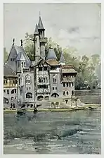 Le vieux paris, Exposition universelle de 1900 (1900), musée Carnavalet.