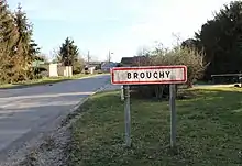 Entrée du village