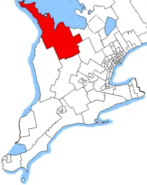 Carte de la circonscription