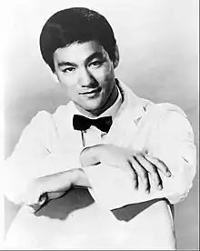 Bruce Lee, artiste martial, acteur et philosophe sino-américain.