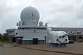 Passerelle et Radar du Hr.MS. De Ruyter