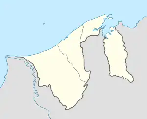 Voir sur la carte administrative du Brunei