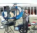 Bruno Guimbal devant un Cabri G2