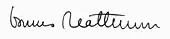 signature de Bruno Mathsson