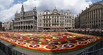 La Grand Place de Bruxelles.