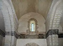 Église Saint-Martin de Brux, Vienne.