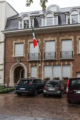 Ambassade à Bruxelles.