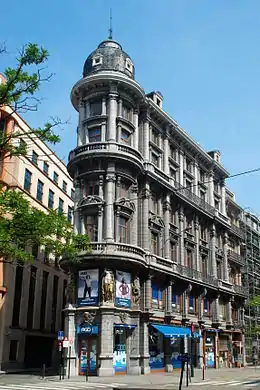 Immeuble « Le Printemps » à Bruxelles (style éclectique, Adolphe Vanderheggen)