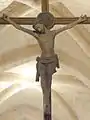 Vue rapprochée du Christ.