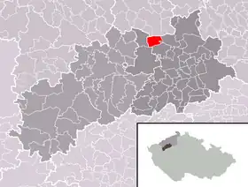 Localisation de Břvany