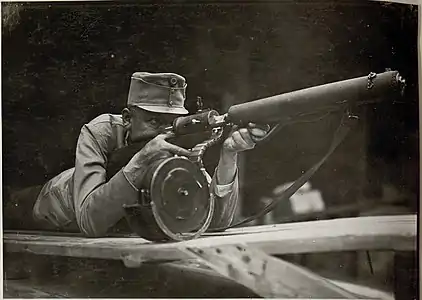 Le Hellriegel en test, octobre 1915.