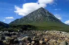 Buachaille Etive Mòr, 1 150 m.