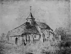 À Buchères, la chapelle de Courgerennes.