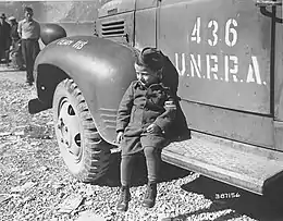 Joseph Schleifstein, 4 ans, le plus jeune survivant de Buchenwald