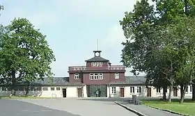 Portail d'entrée du campde Buchenwald