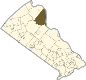 Localisation de Tinicum Township