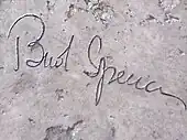 signature de Bud Spencer