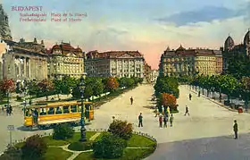 Szabadság tér, 1912