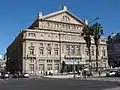 Façade du Théâtre Colón a Buenos Aires.