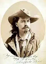 W.F. "Buffalo Bill" Cody, ca. 1875.