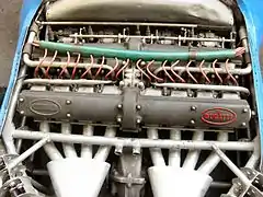 Le moteur de la Bugatti Type 251