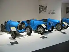 Quelques Bugatti Type 35.
