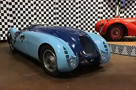 Bugatti 57G Tank Bugatti (Simeone Foundation Automotive Museum de Philadelphie).