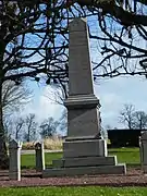 Le monument aux morts pour la patrie.